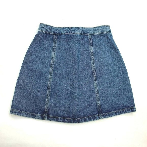 Urban Outfitters BDG Denim Jean‎ Snap Front Skirt - Picture 3 of 7